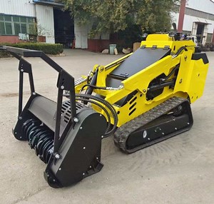 [Hot Item] Mini Crawler Skid Steer Ly850 Mini Track Skid Loader with 25HP EPA Diesel Engine/Rated Load 400kgs/Bucket Capacity 0.18cbm