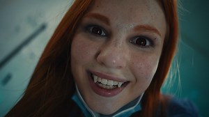 Horny Lesbian Vampires - Redhead Nurse Mesmerizes Brunette With Big Tits
