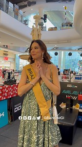 63K views · 647 reactions | และสิ่งแรกที่น้องตาต้า Talita, Miss Grand Brazil 2024  คือ……. 藍 โอ๊ย วิ่งเข้าบู๊ทนี้เป็นที่แรกเลยเอ็นดู  | GRAND MGI | Facebook