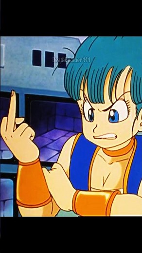 Bulma Middle Finger Scene | Dragon Ball #shorts