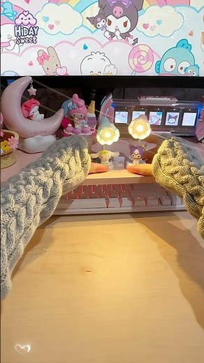 Cutest Miniso Mini Lamp! 💡💜💙 #Kuromi #Cinnamoroll #Sanrio