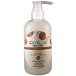 Moisturizing Shampoo with Goat Milk - Hydrating Shampoo, Rich in Lactic Acid, Cruelty-Free, 8oz