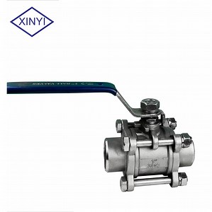 [Hot Item] Xymtb Stainless Steel 304 Welding Connection 3-PC Manual Ball Valve Handle Extension