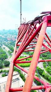 1.6K views · 17 reactions | Add 02 mast section on alpha tower cranes.. Tower cranes height work #trandingreels2024 #fb #challenge #construction #public #delhi #viral #enginers #viralshorts #shorts | Construction Field Engineer | Facebook