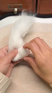 66K views · 18K reactions | Meet Pudding — brought to life in wool. This is a full-body needle-felted sculpture measuring 20 cm (about 8 inches) from head to paw. Every tiny detail was shaped slowly by hand using only wool and felting needles. This piece took two weeks to complete — handmade from start to finish. No molds. Just patience, needles, and a lot of love for Pudding.  #WoolSculpture #PetArt #HandmadeArt | My Woolever Friend | Facebook