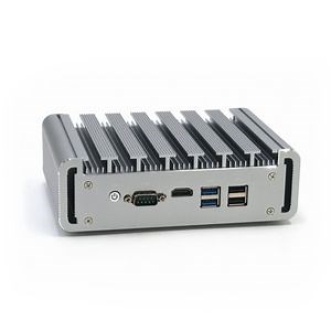 [Hot Item] Pfsense Firewall 2DDR4 Intel CE-Leron J4125 6 RJ45 LAN Intel I225V 2.5g RS232 COM Fanless Mini PC Standard Computer