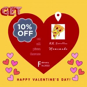 Uyyy naman! May Ka-date ka na ga??? Sa @RR Sorellas Homemade di ka mag iisa may discount ka pa! Nabusog ka na, Bongga pa ang araw mo! Oh, tara G? 📍GB Arcade,Alangilan, Batangas ☎️ 0917-100-5401/0919-003-8135 043-341-1667 🛵We deliver via Maxim ❤️Monday- Saturday 10am-7pm 🍕All pizza flavors are available ❗️Advance order ✔️ 🍕Freshly baked pizza " We let our pizza do the talking... Scratch- made Pizza Goodness only at RR Sorellas Homemade" | Balisong Channel