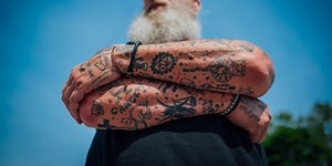 Linked through ink: Man gets hundreds of tattoos after terminal cancer diagnosis