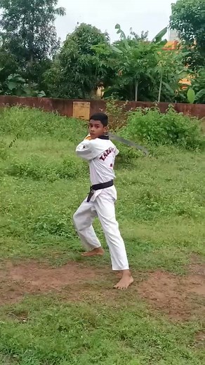 Stick and sword spinning 🔥🔥🔥🔥 #taekwondo 🥋🥋🥋 | Rajnikant Mallick