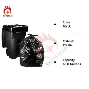 [Hot Item] Black Opaque Extra Large Trash Waste Can Bin Liner Garbage Bag