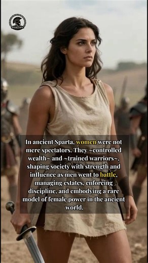 The Power of Spartan Women: Warriors of Wealth -- In ancient Sparta, women were not mere spectators of history but active pillars of society. While men trained and fought, Spartan women controlled family wealth, managed estates, and enforced discipline at home. They received physical training, education, and public respect unmatched elsewhere in Greece. Their strength was seen as essential to producing strong warriors, and their voices carried social authority. In a world dominated by male rule,