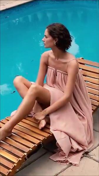 Relaxed, Refined // The Filigree Sweetheart Midi Dress, now available in Porcelain Beige. Shop now > https://aje.visitlink.me/et95AX #AjeWorld #Cruise24 | Aje