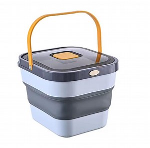 [Hot Item] Collapsible Rice Container Airtight Lid Flour Storage Container with Rice Pet Food