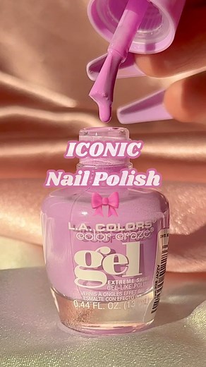 3.5K views · 40 reactions | “She’s an icon, she’s a legend and she is the moment!”  Color Craze Nail Polish “Jazzy” available @dollargeneral  #lacolorscosmetics #affordablemakeup #viralmakeuptrend #shimmernails #shinynails #nailinspo #budgetnails #levendernails | LA COLORS Cosmetics | Facebook