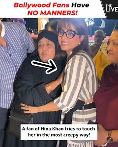Bollywood Fans CROSS ALL LIMITS! SHOCKING | From Hina Khan To Bobby Deol! A female fan inappropriately touched Hina Khan, while a male fan held Urfi Javed's fans. On the other hand, Sidharth Malhotra's fan pounced on him, and Bobby Deol's fans kissed him. These are shocking moments when fans crossed all the limits! #Bollywood #Trending #news | The Live