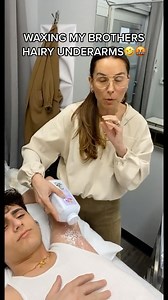 she hates waxing me 😂 #waxing #reels | Devin Appice