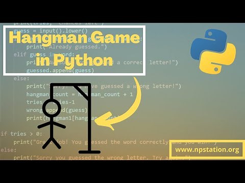 How To Create Hangman Game in Python | Python Project Ideas