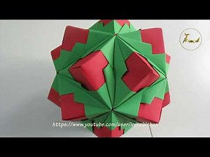 30-unit Origami Ornamental Ball