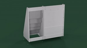 4 Tier Kids Bookshelf Wooden, Five Layer Sling Children Bookcase, Baby Toddler Storage Book Rack, Book and Toy Organizer Cabinet Chest, Book Display Shelf Stand, Playroom Nursery Classroom Library