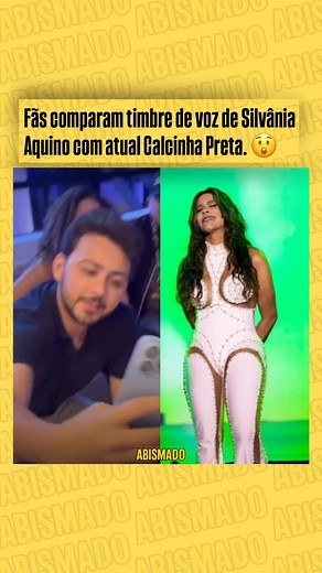 36K views · 851 reactions | Fãs comparam timbre de voz de Silvânia Aquino com atual Calcinha Preta.  | Abismado | Facebook