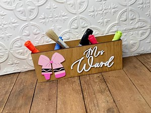 Personalized Classroom Teacher Desk Caddy - Etsy Canada