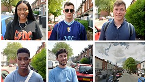 Students speak about their fears on crime in Hubert Road Selly Oak
