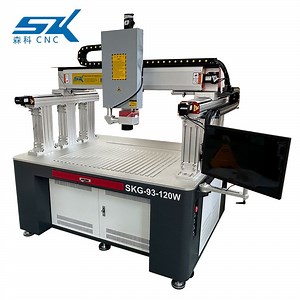 [Hot Item] Automatic Precision Positioning 180W Fiber Laser Irregular-Shaped Hole Glass Drilling Machine