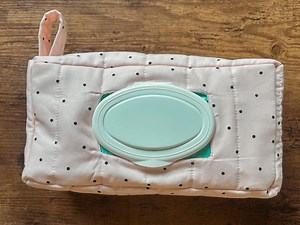 Handmade Fabric Diaper Wipe Pouch: Baby Essentials Case - Etsy