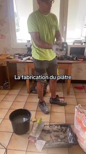 La fabrication du plâtre | Rémi Fusaro
