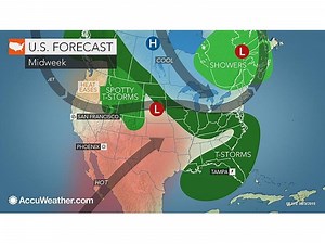 WEATHER UPDATE: Chance of Storms Monday and Tuesday For Waterford
