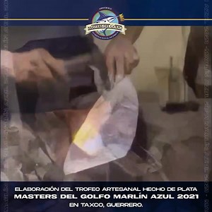 14 reactions | Elaboration of the pure silver trophy of the...