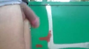 Dickflash 029 at a Bus Stop Flash and Cum (Watch me cum)