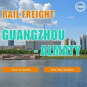 [Hot Item] Cargo Agent Shipping Cost Freight Agent Freight Forwarder Rail Freight Shipping From Chaozhou to Almaty Railway Transportation