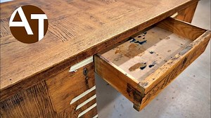 Restoration of a Deco Desk | AT Restoration