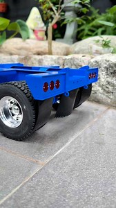 Lowboy trailer 2axle DPS | RC Dpscale