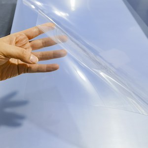 [Hot Item] 1.37g/Cm^3 Rigid Clear Plastic Sheet Blue Tint Color PVC with Good Price