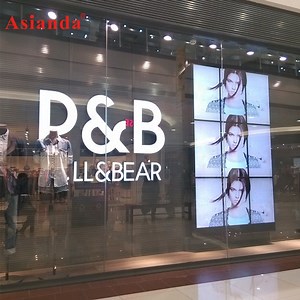 [Hot Item] Shopping Mall 4K Seamless Video Wall Full Color LCD Splicing Screen Wall Advertising Signage Display