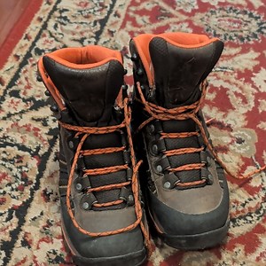 Polo by Ralph Lauren Brown and Orange Rain & Snow Boots