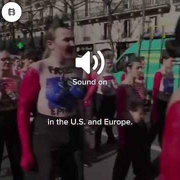 FEMEN Protests in Paris on International Women’s Day