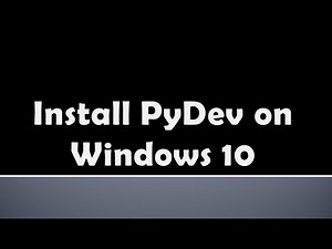 PyDev Installation and Setting Python Interpreter in Eclipse