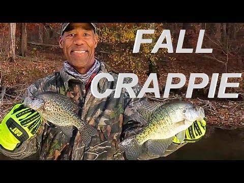 Catch Fall Crappie: Fishing Strategies for "Fall SLABS"