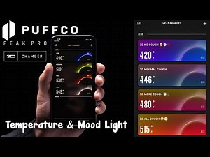 3D Chamber Puffco Peak Pro Temp & Mood Light Profiles! Links In Description :)