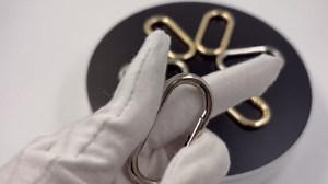 5 pcs Oval O-Ring Spring Clips Alloy Bag Charm Clips for Purse Keychain, Bag Strap, DIY Craft & Belt Extender