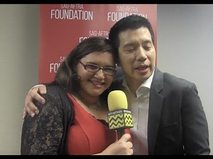 Reggie Lee (Sgt. Wu) - Grimm 100th Episode Red Carpet