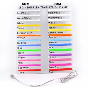 [Hot Item] 6mm 8mm Silicone Tube DC12V Strip Flexible Light DIY LED Neon Sign