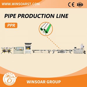 [Hot Item] Heat Shrink Square Tube Making Machine and Plastic PPR Pipe Extrusion Production Line