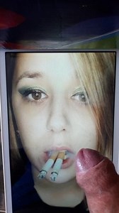 Tribute smoking two cigarettes