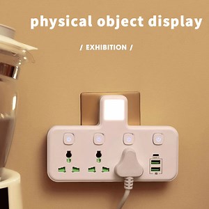 [Hot Item] 110-265V 2500W Power Strip Adapter Universal Extension Socket