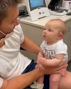 First time using hearing aid 🥰🥰 👉👉👉 Join our group : We Love Babies | Ocean Energy
