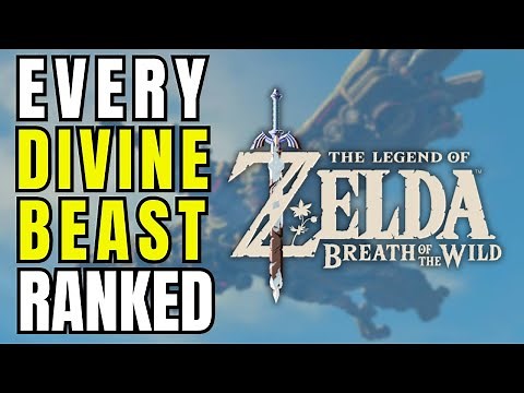 Every Breath of the Wild Divine Beast RANKED